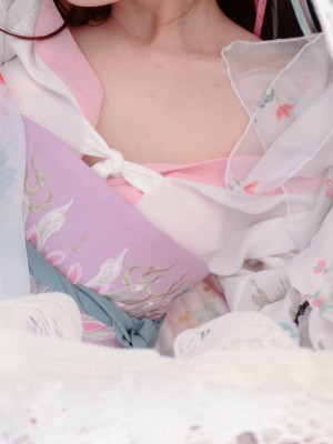 萌兰酱(萌小兔 草莓味兰兰)  - 古装汉服诱惑_078