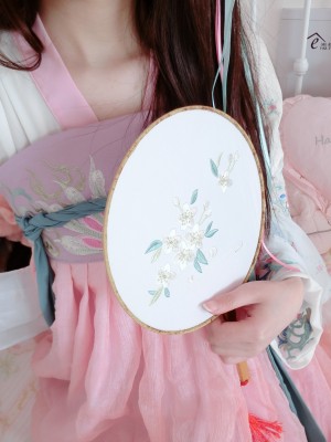 萌兰酱(萌小兔 草莓味兰兰)  - 古装汉服诱惑_097