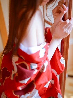 萌兰酱(萌小兔 草莓味兰兰)  - 和服_028