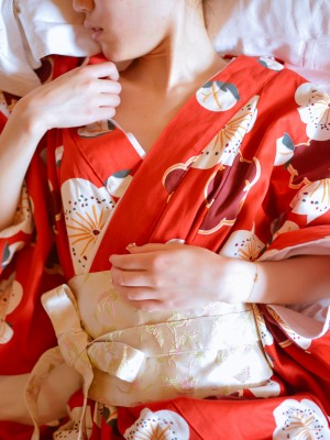 萌兰酱(萌小兔 草莓味兰兰)  - 和服_068