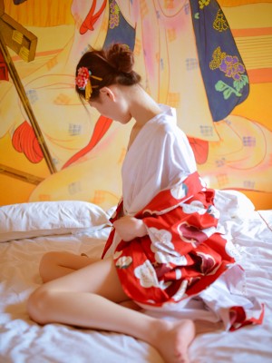 萌兰酱(萌小兔 草莓味兰兰)  - 和服_075