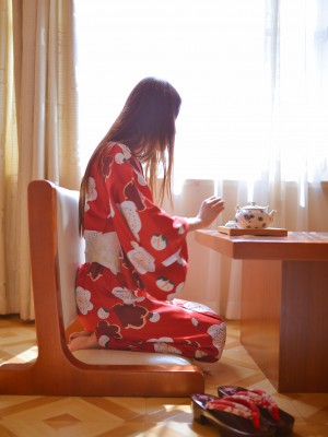 萌兰酱(萌小兔 草莓味兰兰)  - 和服_008
