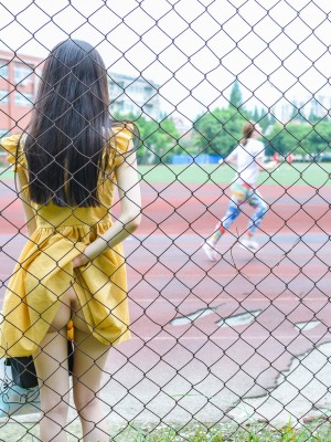 萌兰酱(萌小兔 草莓味兰兰)  - 上海大学露出_066