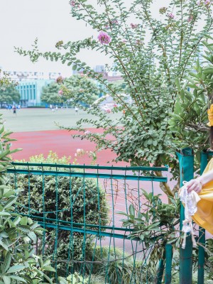 萌兰酱(萌小兔 草莓味兰兰)  - 上海大学露出_051