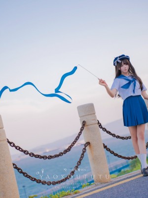 咬一口兔娘ovo - 体操部课后活动_014