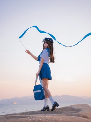 咬一口兔娘ovo - 体操部课后活动_016