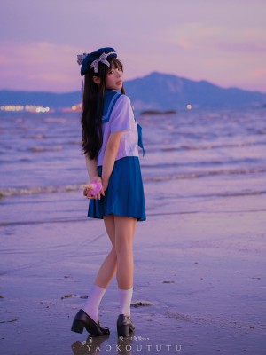 咬一口兔娘ovo - 体操部课后活动_029