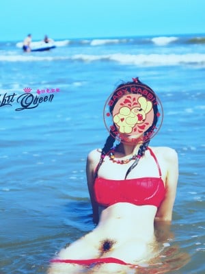 蕾丝兔宝宝 - 海边_015