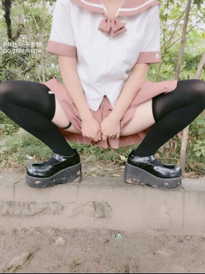 千岁娇 - 野外JK黑丝_026