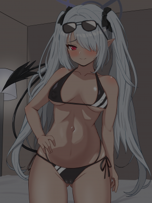 [える] いつの間にか黒人先生に寝取られ済だったイオリ_b0008
