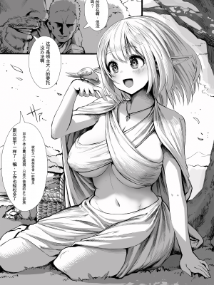 [ぎばちゃん] ボロボロにされるエルフさん過去編[配菜機翻漢化組]_004