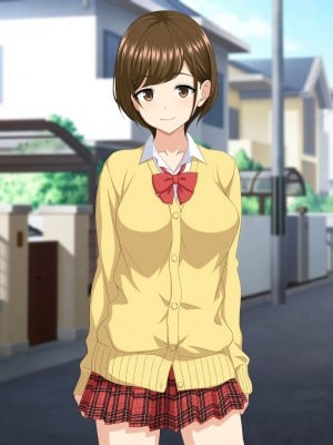 (同人CG集) [ホワイトノート] いつも俺をおちょくってくる女友達とノリでHすることになった話。_006_05