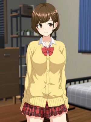 (同人CG集) [ホワイトノート] いつも俺をおちょくってくる女友達とノリでHすることになった話。_201_N07