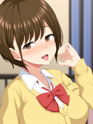 (同人CG集) [ホワイトノート] いつも俺をおちょくってくる女友達とノリでHすることになった話。_216_N22