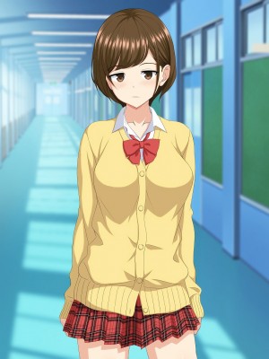 (同人CG集) [ホワイトノート] いつも俺をおちょくってくる女友達とノリでHすることになった話。_299_N105