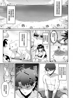 [ちうさんキングダム (かざみちう)] 真夏のカルデアサマーバケーション レディ♥アヴァロン編｜盛夏之迦勒底暑假 阿瓦湰♥女士篇 (Fate／Grand Order) [中国翻訳] [DL版]_03