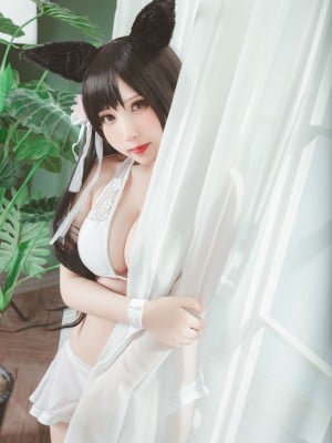 [貓田聖奈奈 (桃之啾啾)] 爱宕泳装 盛夏进行曲_09