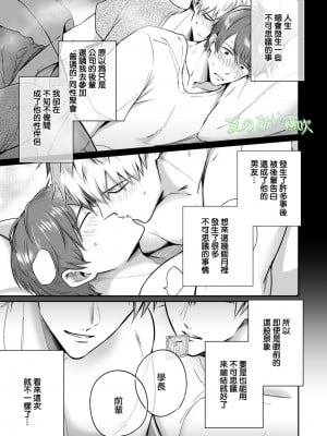 [すめし屋さん (すめし)] リーマンラブホ男子会EROS―異世界転生DK彼氏とダブル巨根挟まれえっち―[霧吹弥生汉化组] [Digital]_b034