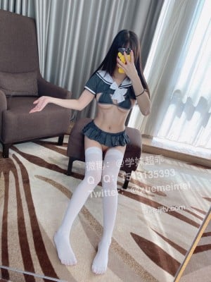香草少女m(九尾狐狸m) - 性感可爱学生_041