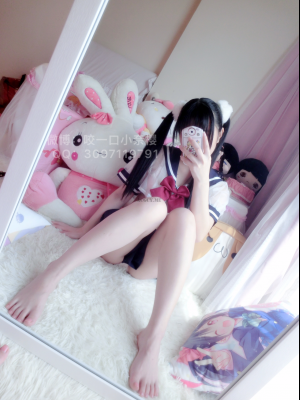 香草少女m(九尾狐狸m) - 学生裙装_031