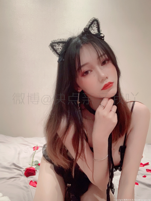快点亲亲我吖 - 黑色蕾丝_005