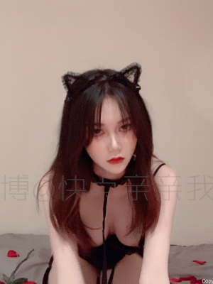 快点亲亲我吖 - 黑色蕾丝_003