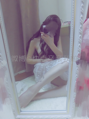 快点亲亲我吖 - 白色纱裙_005