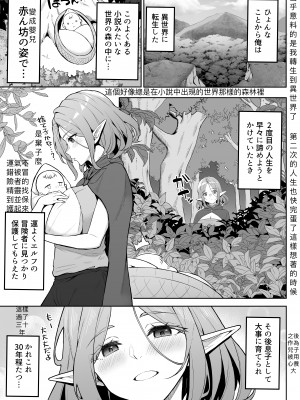 （凸凹HURRICANE）転生したら過保護なエルフさんに拾われた件(中国翻訳）转生后被过度保护的精灵妈妈捡到一事_コミック2_005