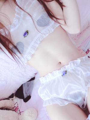 萌兰酱(萌小兔 草莓味兰兰) -  透明少女内衣_014