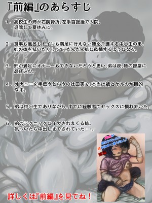 (同人誌) [ふるべ] 両腕が使えなくなったら弟が調子に乗りだした! 中編 (オリジナル)_02_1_