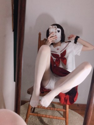 小结巴 - 红色JK制服白丝_021