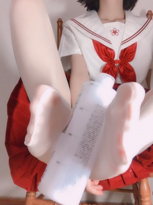小结巴 - 红色JK制服白丝_044