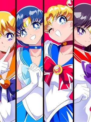 [ワラビモチー] HEROINE LOSE セーラー戦士VSチューネーン‼ (美少女戦士セーラームーン) [胸垫汉化组]