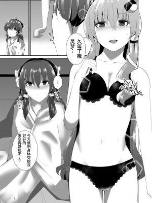 [Charcoal Tail (木炭)] 霊夢さんが早苗さんにいっぱいえっちなことをされる本 (東方Project)｜灵梦被早苗做H事情的本 [毛虫汉化组] [DL版]_03
