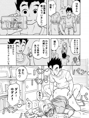 (同人誌) [ジータースタジオ (ジーター)] 18号NTR 中出しオンパレード 1 (ドラゴンボールZ)_09