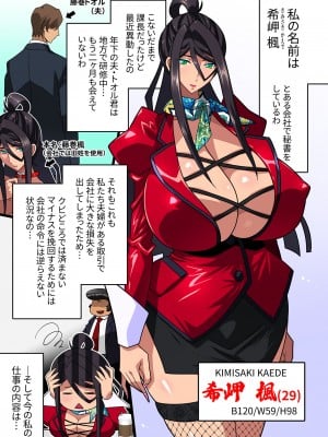 [スタジオみずよーかん (東戸塚らいすた)] 希岬楓 2 -爆乳人妻秘書の中出し肉体接待媚薬潮吹き射乳アクメ- [DL版]_03