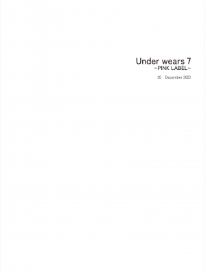 [メロンブックス] パンツ特化型画集 「Underwears 7 ~PINK LABEL~」 [DL版]_003