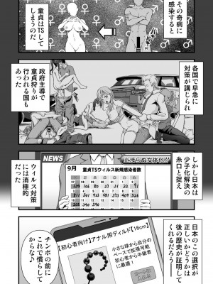 [毒とんこつ肉ドレイ (たのひと)]  TSウィルス大流行!俺の親友がかわい過ぎて童貞のまま処女喪失_44