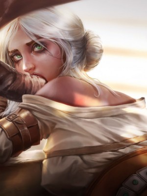 [Suchet翻译✖️路凝安嵌字] [Firolian] Ciri Stable Fun (The Witcher)_015