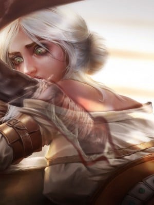 [Suchet翻译✖️路凝安嵌字] [Firolian] Ciri Stable Fun (The Witcher)_025