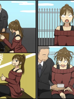 [Iris art (戸田比佐也) 人生ナメ腐ったポニテ制服少女がパパ活おじさんに体を開発されまくった後1カ月間セックスをお預けされて性欲爆発寸前でお迎えしたデカチンでイキ狂う_071