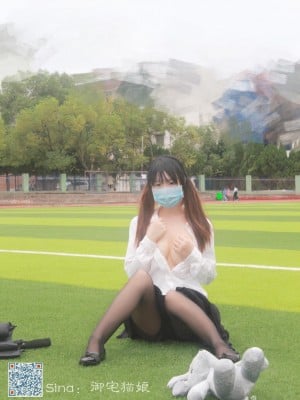 弱气乙女(御宅猫娘 舰队少女w) - 学校露出_015
