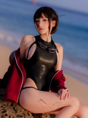 Fantasy Factory 小丁 - Black Swimsuit 競泳_Fantasy-Factory-Black-Swimsuit-006