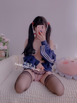 二阶堂(宅绘子) - 蓝色外套_038