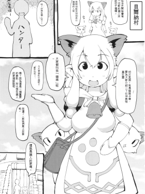 (C89) [裏火竜 (いぶきち)] 欲情猫嬢 (モンスターハンター)[配菜機翻漢化組]_003