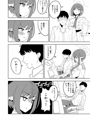 [鼻の下が長い (長い)] アオイに手コキしてもらおう (ブルーアーカイブ)_03
