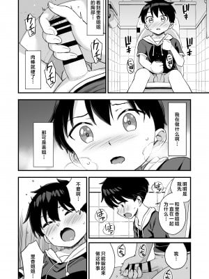 [おねぼく組 (東野みかん)] お兄ちゃんだけどおっぱい吸ってみたい [中国翻訳]_12__10