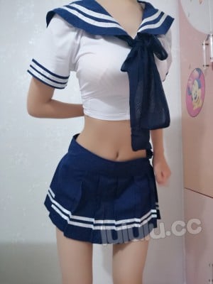 沈娇娇(甜美小娇妾) - 萝莉水手服超短裙_002