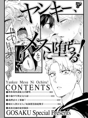 [吾作] ヤンキー、メスに堕ちる! [拾荒者汉化组] [Digital]_002_2