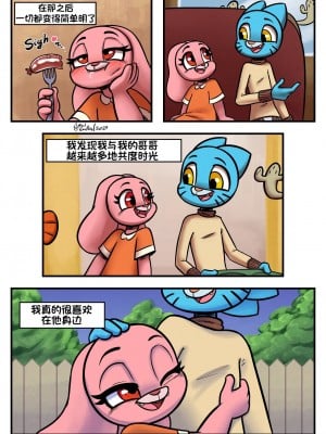 [猹夜猫个人汉化] [SoulCentinel] No Peanuts Allowed | 禁止花生 (The Amazing World of Gumball)_009